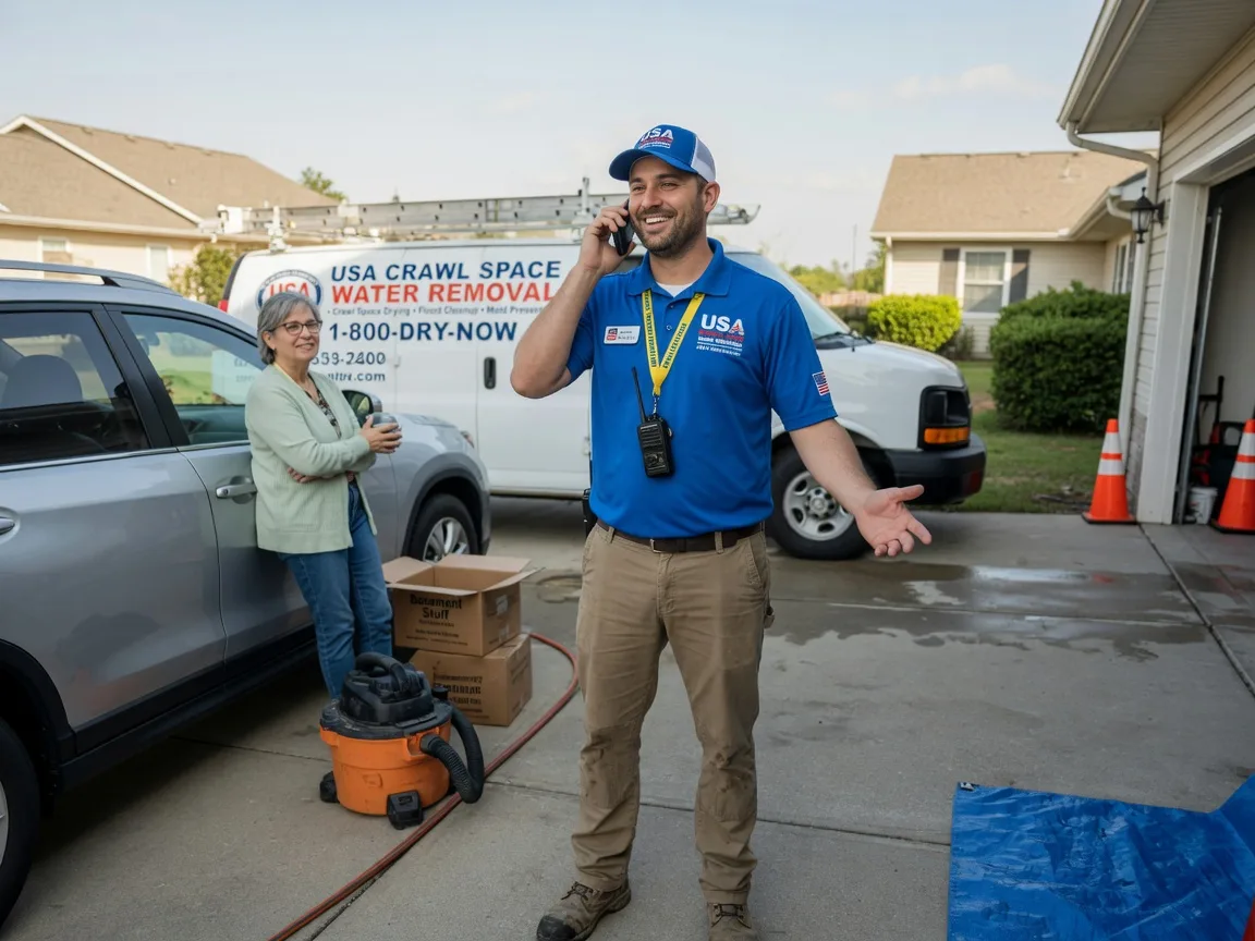 Crawl Space Water Removal Mandan, ND FAQs